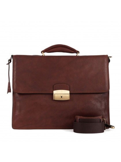 Gianni Conti Leather Briefcase