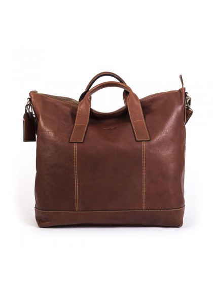 Gianni Conti Leather Travel Bag