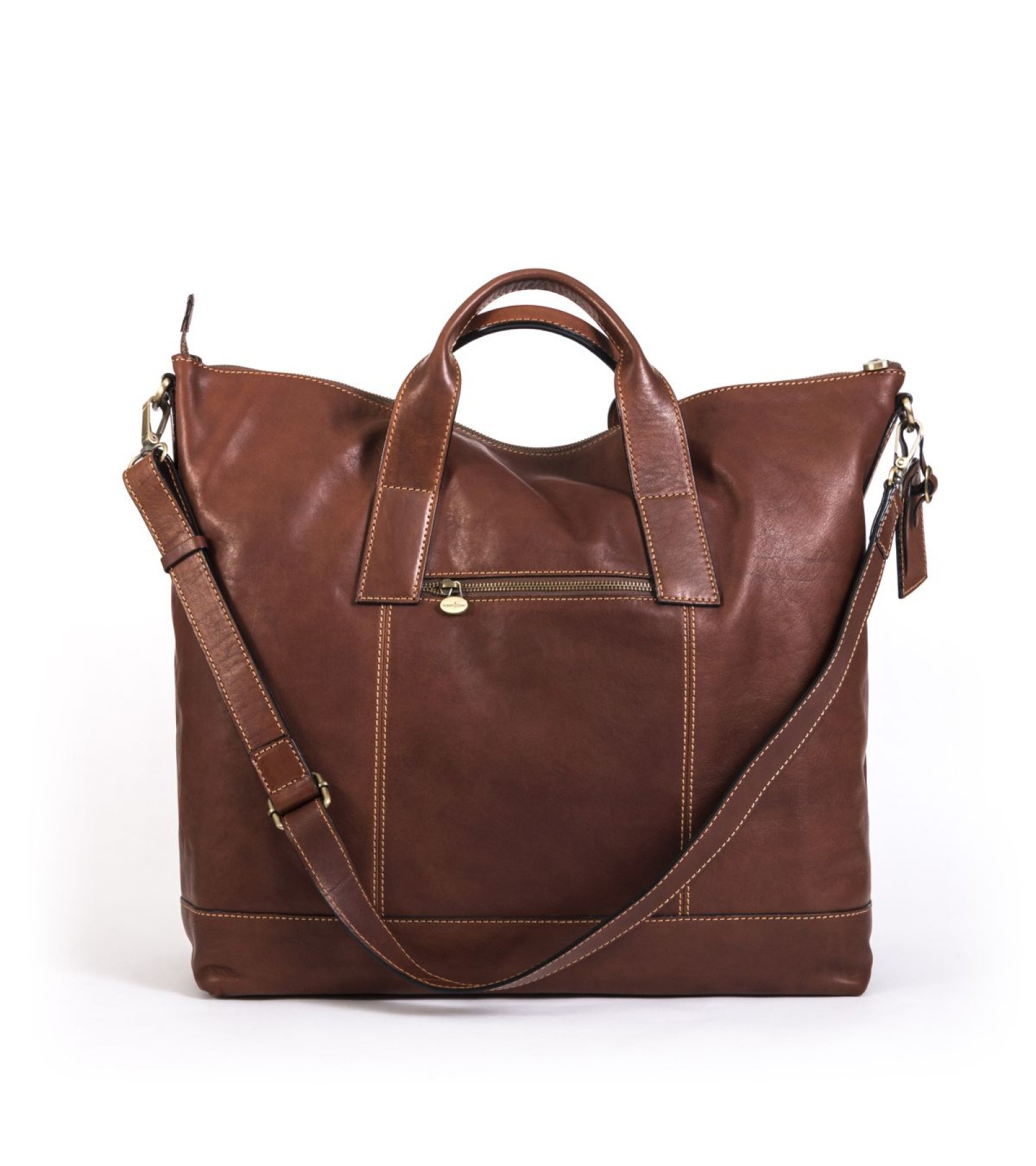 Gianni Conti Leather Travel Bag