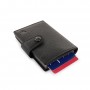 Iron 4.0 Book Credit Card Holder With Cash Pocket