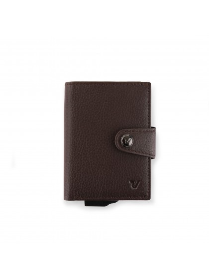 Iron 4.0 Book Credit Card Holder With Cash Pocket