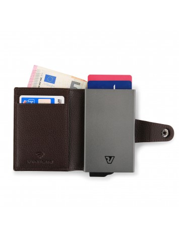Iron 4.0 Book Credit Card Holder With Cash Pocket Iron 4.0 Book Credit Card Holder With Cash Pocket