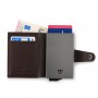 Iron 4.0 Book Credit Card Holder With Cash Pocket
