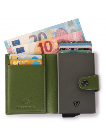 Iron 4.0 Book Credit Card Holder With Cash Pocket Iron 4.0 Book Credit Card Holder With Cash Pocket