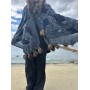 Pashmina Cape blue