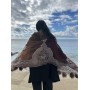 Pashmina Cape brown