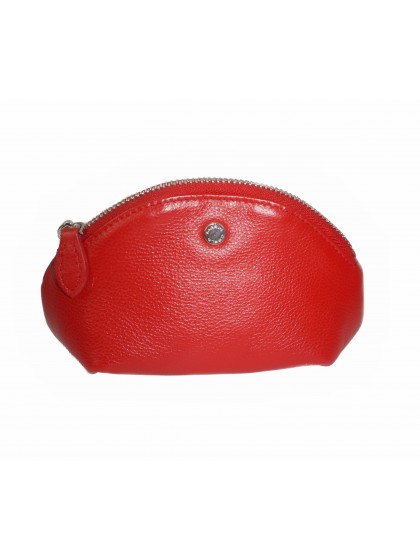 Maria Carla Leather Cosmetic Case