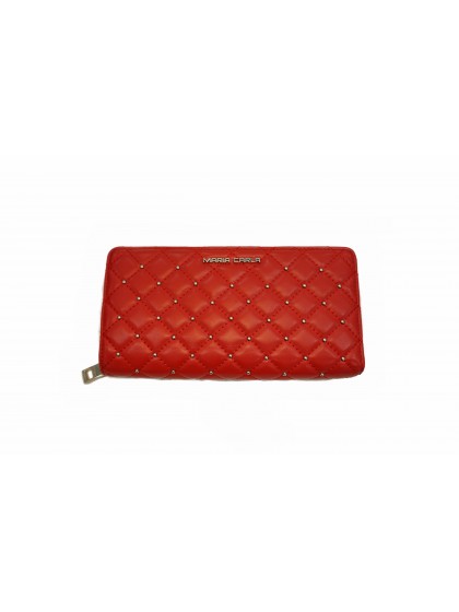 Maria Carla Zip Leather Purse