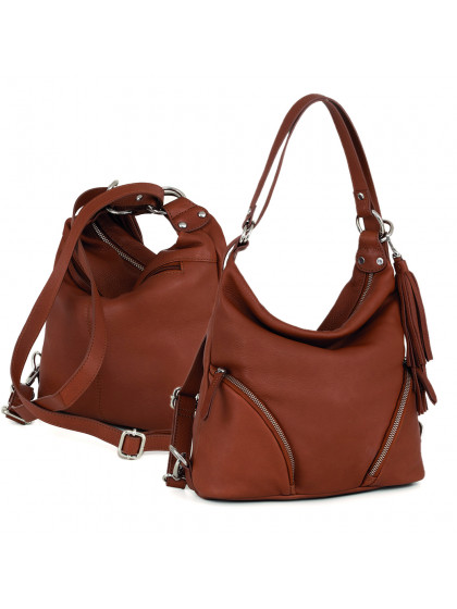Gianni Conti Leather Backpack 