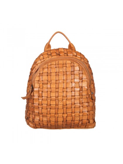 Gianni Conti Vintage Plaited Backpack 