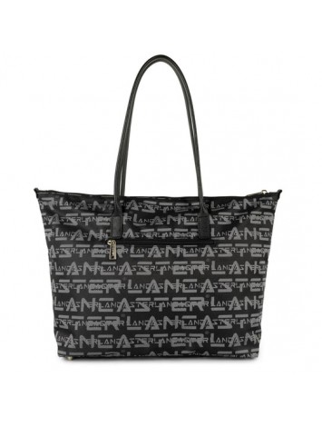 Lancaster Large Shoulder Tote Bag Logo Lancaster Large Shoulder Tote Bag Logo