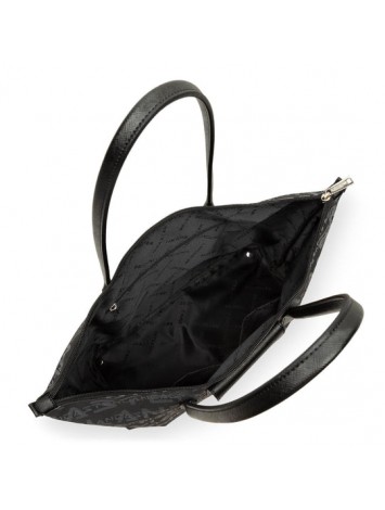 Lancaster Large Shoulder Tote Bag Logo Lancaster Large Shoulder Tote Bag Logo