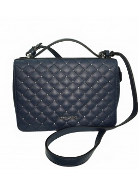 Maria Carla Leather Shoulder Bag