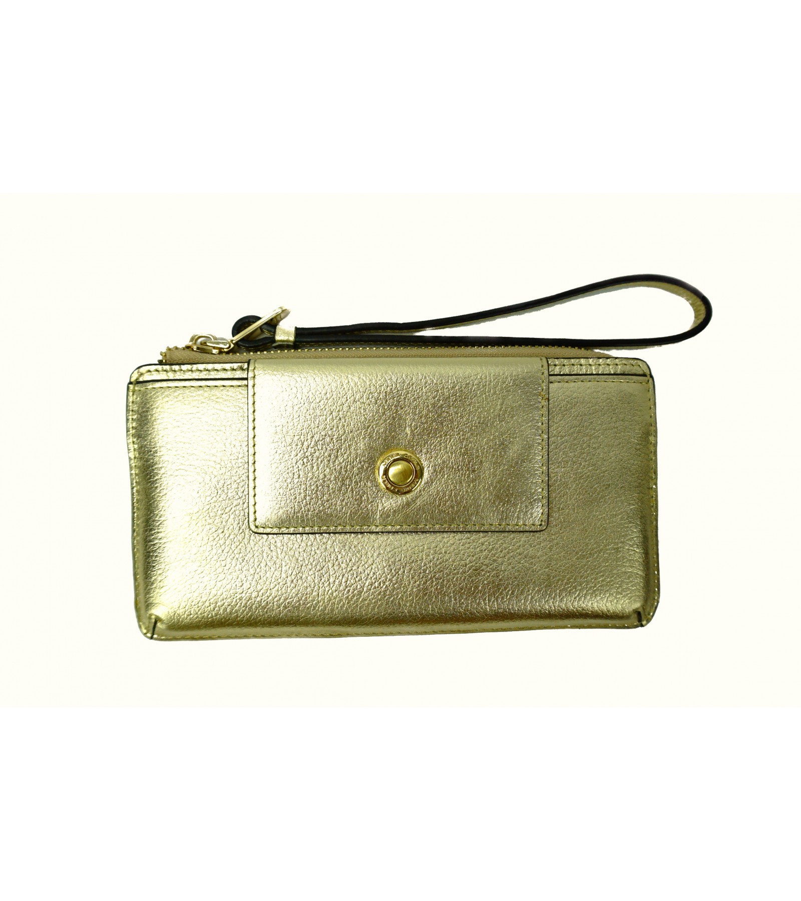 Maria Carla Metallic Leather Clutch Maria Carla Metallic Leather Clutch