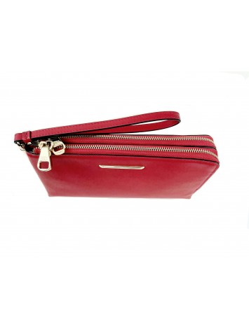 Maria Carla Soft Leather Clutch
