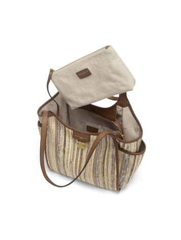 Nannini Raffia Bag Siria-G L