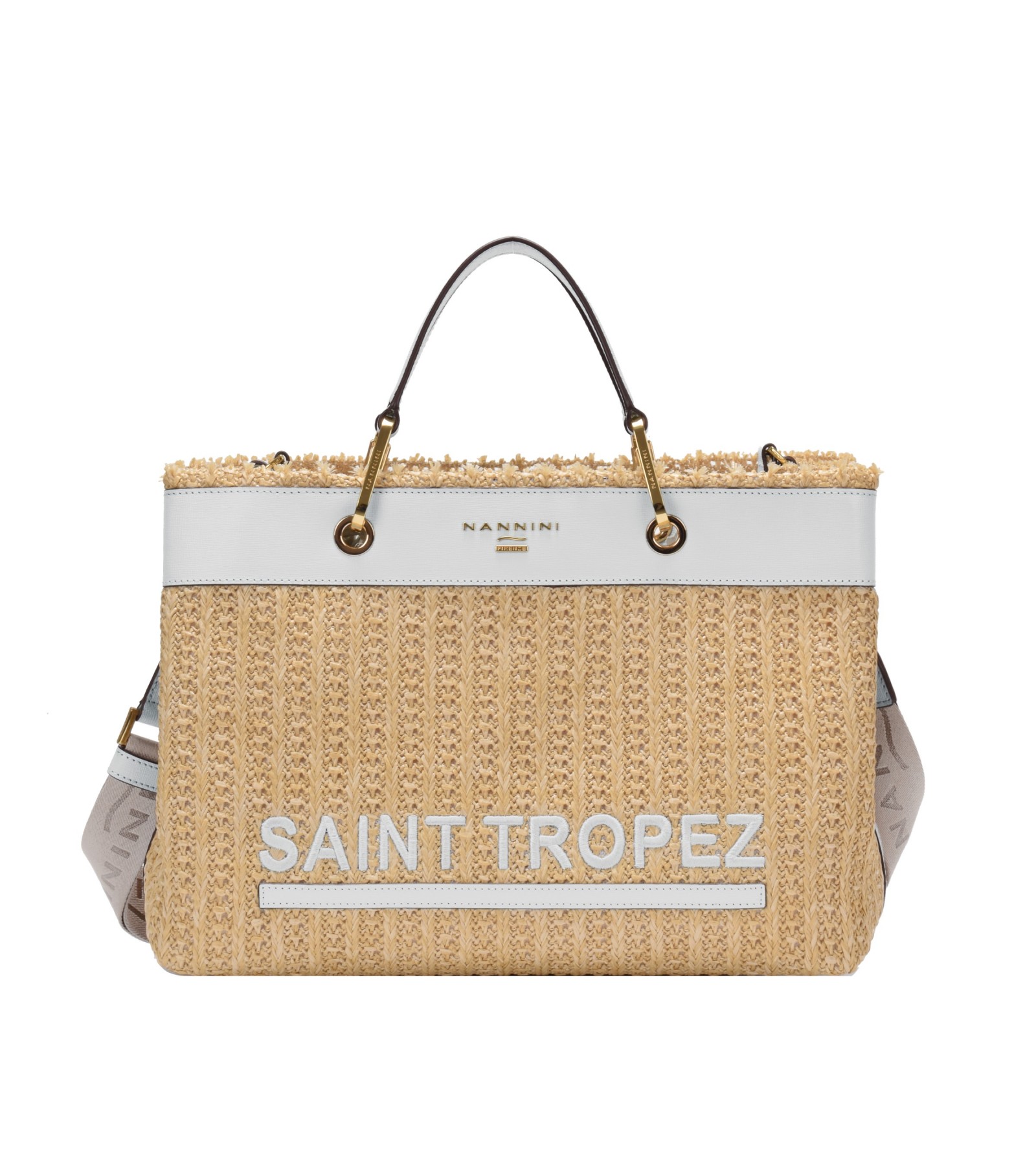 Nannini Straw/Leather Handbag Tropez Nannini Straw/Leather Handbag Tropez