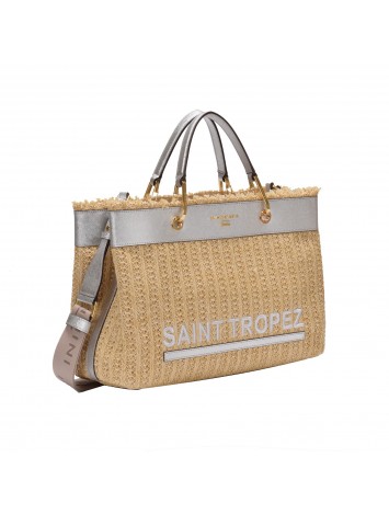 Nannini Straw/Leather Handbag Tropez Nannini Straw/Leather Handbag Tropez