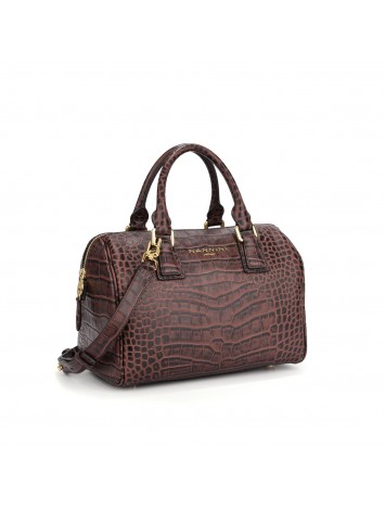 Nannini Leather Bowling bag Flora Nannini Leather Bowling bag Flora