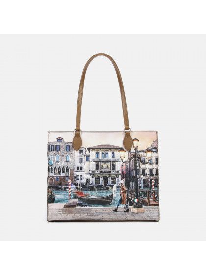 YNot Shopping bag Blue Lagoon